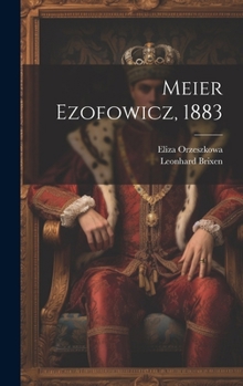 Hardcover Meier Ezofowicz, 1883 [German] Book