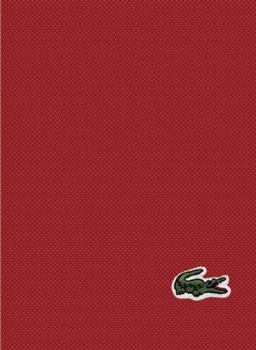 Hardcover Lacoste Red Book