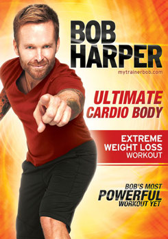 DVD Bob Harper: Cardio Body Extreme Weight Loss Workout Book