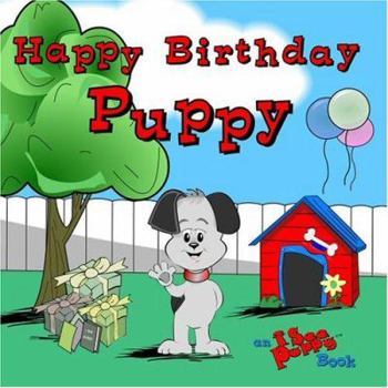 Hardcover Happy Birthday Puppy: An I See Puppy Book