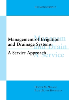 Paperback Management of Irrigation and Drainage Systems Book