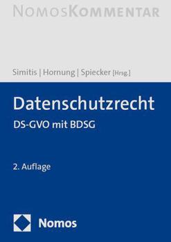 Hardcover Datenschutzrecht: Dsgvo Mit Bdsg [German] Book