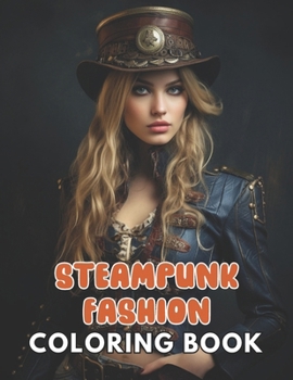 Paperback Steampunk Fashion Coloring Book: 100+ High-quality Illustrations for All Ages Book