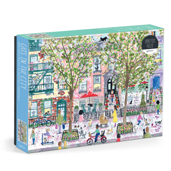 Misc. Michael Storrings Cats in the City 1000 Piece Puzzle Book