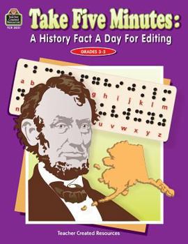 Paperback Take Five Minutes: A History Fact a Day for Editing Book