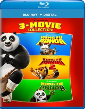 Blu-ray Kung Fu Panda 3-Movie Collection Book