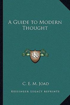 Paperback A Guide to Modern Thought Book