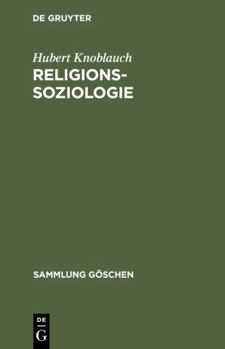 Hardcover Religionssoziologie [German] Book