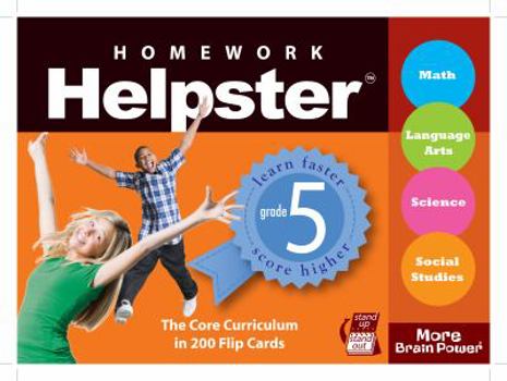 Hardcover Homework Helpster Grade 5 Book