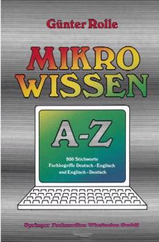 Paperback Mikrowissen A-Z: Register Deutsch-Englisch Und Englisch-Deutsch [German] Book