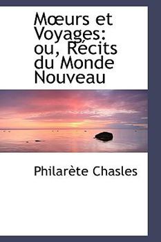 Paperback Murs Et Voyages: Ou, R Cits Du Monde Nouveau Book