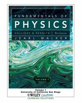 Paperback Fundamentals of Physics (University of California San Diego) Book