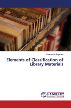 Paperback Elements of Classification of Library Materials Book