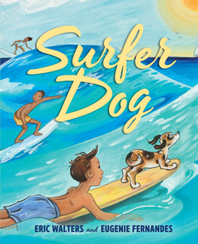 Hardcover Surfer Dog Book