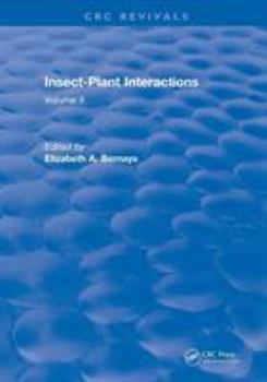 Paperback Revival: Insect-Plant Interactions (1990): Volume II Book