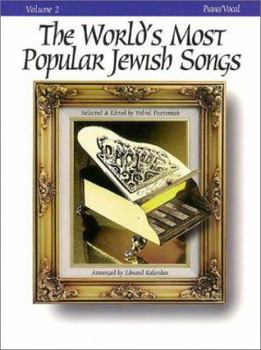 Paperback The World's Most Popular Jewish Songs for Piano: Volume 2 Book