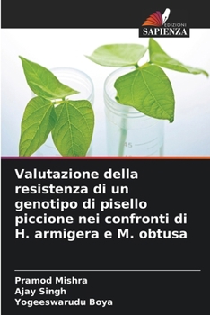 Valutazione della resistenza di un genotipo di pisello piccione nei confronti di H. armigera e M. obtusa (Italian Edition)