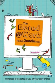 Paperback Doodle Book: Bored at Work Pocket Edition Book