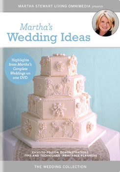 DVD Martha Stewart: Martha's Wedding Ideas Book