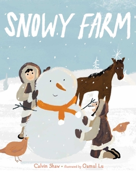 Hardcover Snowy Farm Book