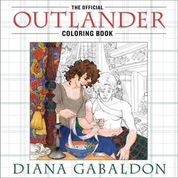 Paperback The Official Outlander Coloring Book