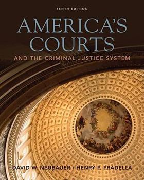 Hardcover America's Courts and the Criminal Justice System Book