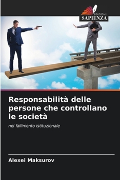Paperback Responsabilità delle persone che controllano le società [Italian] Book