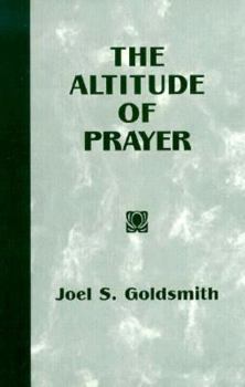 Hardcover The Altitude of Prayer Book