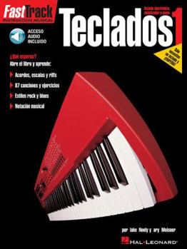 Paperback Fasttrack Keyboard Method - Spanish Edition - Book 1 (Fasttrack Teclado 1) Book/Online Audio Book