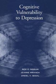 Hardcover Cognitive Vulnerability to Depression Book