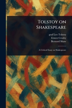 Paperback Tolstoy on Shakespeare Book