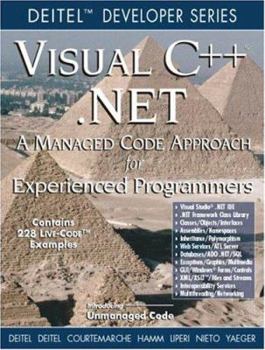Paperback Visual C ++ .Net: A Managed Code Approach for Experienced Programmers Book