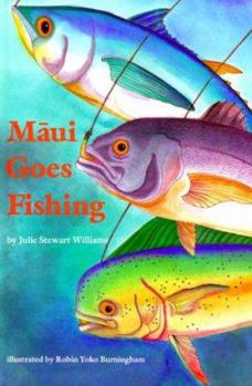 Hardcover Maui Goes Fishing Book