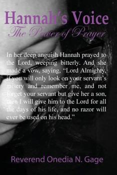 Paperback Hannah's Voice: The Power of Prayer Book