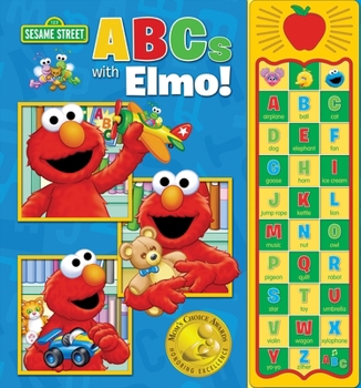 Hardcover Sesame Street: ABCs with Elmo! Sound Book [With Battery] Book