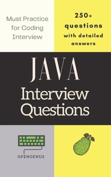 Paperback Java Interview Questions: with detailed answers Book