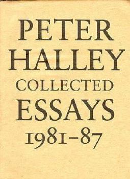 Paperback Peter Haley: Collected Essays, 1981-1987 Book