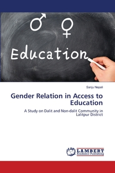 Paperback Gender Relation in Access to Education Book