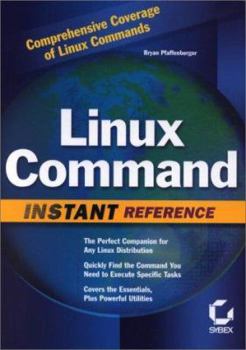 Paperback Linux Command Instant Reference Book