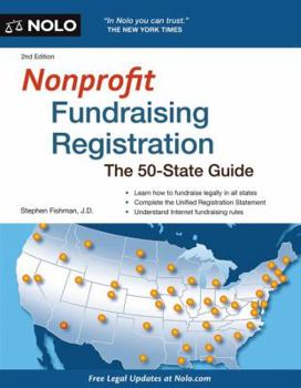 Paperback Nonprofit Fundraising Registration: The 50-State Guide Book