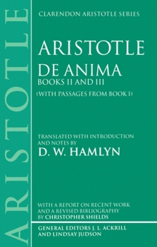 Paperback de Anima: Books II and III (with Passages from Book I) Book