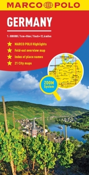Map Germany Marco Polo Map Book