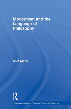 Paperback Modernism and the Language of Philosophy Book