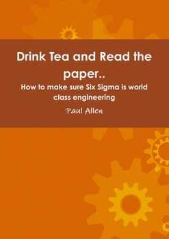 Paperback Drink Tea and Read the paper.. Book