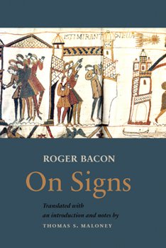 Paperback On Signs (Opus Maius, Part 3, Chapter 2) Book