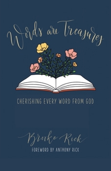 Paperback Words Are Treasures: Cherishing Every Word From God Book