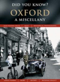 Hardcover Oxford: A Miscellany (Did You Know?) Book