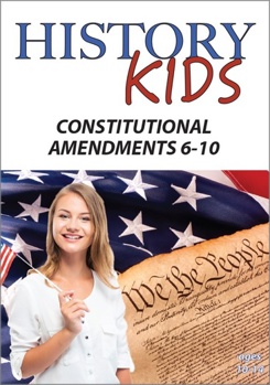 DVD History Kids - Constitutional Amendments 6 - 10 Book