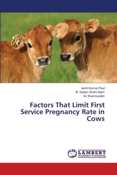 Paperback Factors That Limit First Service Pregnancy Rate in Cows Book