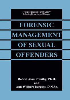 Paperback Forensic Management of Sexual Offenders Book